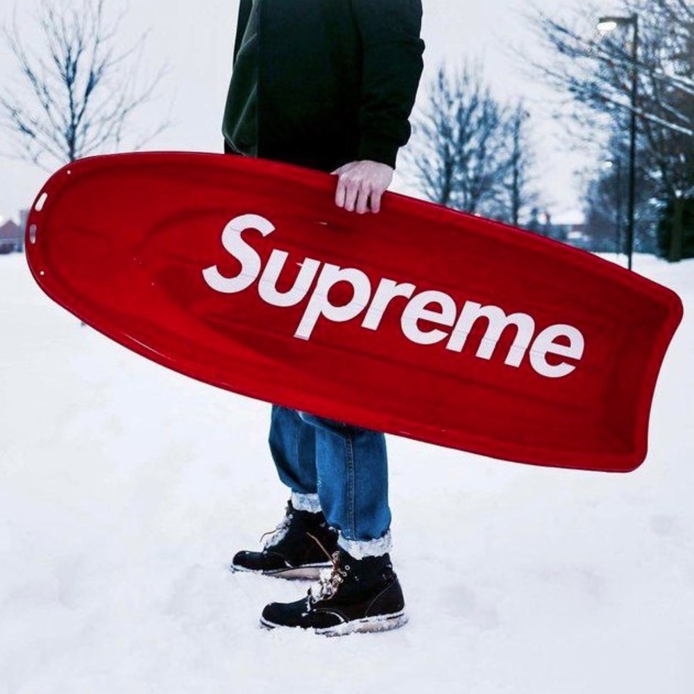 Red supreme sled